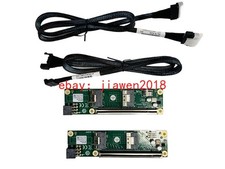 2*SlimSAS 8i x2 to PCIe4.0 x16 Adapter SFF-8654 Riser Card +8654-8654 70CM Cable picture