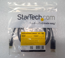 StarTech 6FT Mini DP to DP Cable 4K MDP2DPMM6 for Mac Surface Monitor G1N picture