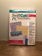 Timeworks Swift Calc PC IBM Compatible PC & Tandy 1000 / 3000 Version 3.0 picture