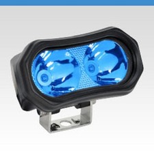 UNIVERSAL SPOT LIGHT LED 10-110 V FORKLIFT TRACTOR INDUSTRIAL EQUIPMENT RED BLUE picture