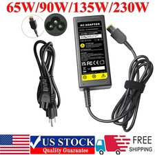 65W 90W Charger For Lenovo ThinkPad IdeaPad Yoga Power Adapter-Square Slim Tip picture