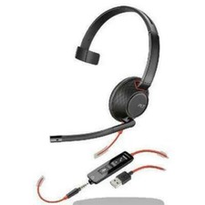 Poly Blackwire 5200 Series C5210 USB Monoaural Headset - Black picture