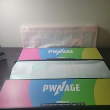 Pwnage Ultra Custom Mechanical Keyboard. Set of two Green and Pink. Open Box picture
