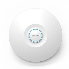 TENDA WIFI 6 AX3000 DUAL BAND GIGABIT LONG-RANGE CEILING MOUNT ACCESS POINT picture