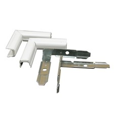 Legrand BW13-14 Metal Raceway Extending Power 700 Series Twist Elbow White picture