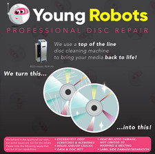 15 Video Game, Gamecube, CD DVD Blu-Ray Disc Repair Service - Remove Scratches picture