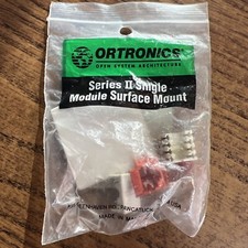 Ortronics - OR-40400050 - Series II Single Surface Mount Jack - Orange picture