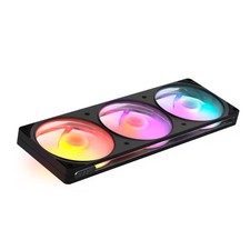 NZXT - F360 RGB Fan - 360mm Single-Frame Case Fan Unit with 3x 120mm PWM RGB ... picture