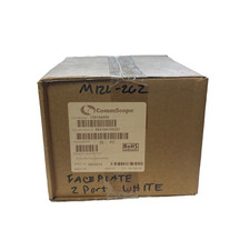 COMMSCOPE M12L-262 FACEPLATE (WHITE) LOT OF 25 picture