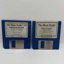 Apple IIGS Activision The Music Studio 1.0 & 2.0 Demo 3.5