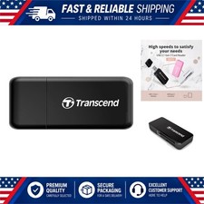 Transcend RDF5 SD Card Reader USB 3.0 Dual Slot Micro SD Adapter picture