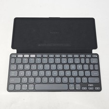 Logitech Keys-To-Go 2 Wireless Bluetooth Keyboard Gray YR0100 Slim Portable picture