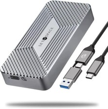 40Gbps M.2 NVMe SSD Enclosure Hard Drive USB 4 Compatible with Thunderbolt 3/4 picture