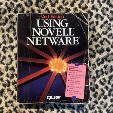 Vintage - Using Novell Netware 2nd Edition, Paperback Computer Reference Book picture