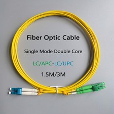 Fiber Optic Cable FTTH LC/APC-LC/UPC Single Mode Double Core 2.0mm 1.5M/3M picture