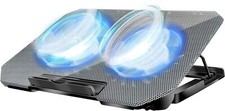 Laptop Cooling Pad, Cooler Pad Chill Mat 2 Quiet Fans LED Lights and 2 USB Ports picture
