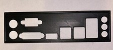 GA-A320M-S2H IO Shield.  Custom I/O Shield for Gigabyte motherboard. picture