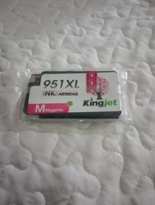 951XL INK REPLACEMENT CARTRIDGE M MAGENTA HIGH YEILD KINGJET picture