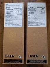 GENUINE Epson DG T725 6-Ink Set 600ml For F2100 & F2000 (2xW + CMYK) picture