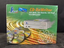 K Hypermedia 52X CD-ReWriter Internal CD-RW Desktop Computer NEW Factory Sealed picture
