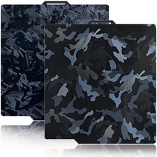 257x257mm Camouflage+High-Rise Build Plate for Bambu Lab X1/X1C/X1E/P1P/P1S/P... picture
