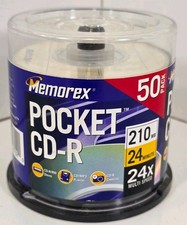 Memorex pocket CD -R Open Container 45 New Disc  (Missing 5) picture