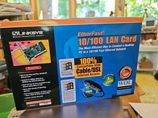 FACTORY SEALED LinkSys 10/100 LAN Card-Ethernet Network Adapter PC #LNE100TX picture