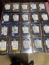Lot 20 Western Digital WD 250GB SATA Drives: 18x Blue & 2x Black WD2500AAKX picture