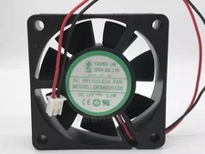 1PCS YOUNGLIN 6020 DFS602012H DC12V 2.0W 2-Wire 6CM Silent Cooling Fan picture
