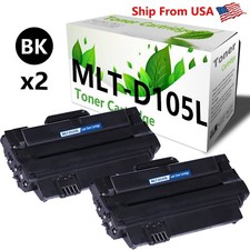 2-PacK MLTD105L MLT-D105L Toner Cartridge Fit For SCX-4623F ML-1915 Printer picture