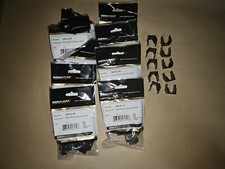 1 Box Signamax CMK-BL-BK, Blank Keystone Module Black 10 Packs Of 10, 100 Total picture