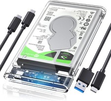 ORICO 2.5'' Hard Drive Enclosure Type-C USB 3.1 Gen2 to SATA 6Gbps External Case picture
