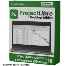 Project Management Software - Gantt Charts, Task Tracking, Project Timelines -CD picture