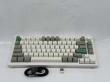 Keychron Q1 Max Hot Swappable RGB Backlight Wireless Keyboard - White - TESTED picture