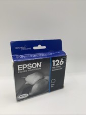 EPSON - 126 High Capacity Black Ink Cartridge (T126120) - 11/23 Made In U.S.A picture