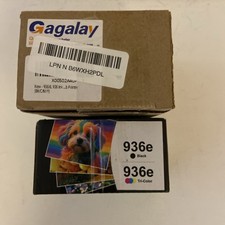 Two 4 Packs of 936e Ink Cartridges (2 Each: Black, Yellow, Cyan, Magenta) picture