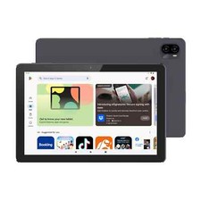 Laser 10 inch  4G Tablet Bundle w/ Earbuds & Case - Android 13, Long Battery picture