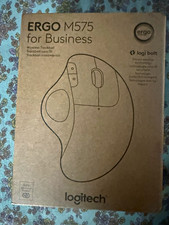 Logitech ERGO M575 Wireless Bluetooth Ergonomic Trackball Mouse Black picture