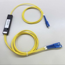 Single Mode SC UPC 1*2 Optical Splitter 1m G657A Core Fiber Optic Splitter 50:50 picture