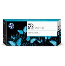 HP 730 High Capacity Photo Black Ink Cartridge, 300 ml, for DesignJet T1700 picture