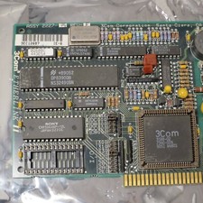 3COM 2227-04 REV E ETHERLINK II ISA Card Mainframe 1989 (Untested) picture