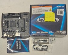 ASRock A520M-HDV MicroATX AMD Motherboard Socket AM4 DDR4 Ultra M.2 PCIe (FL) picture