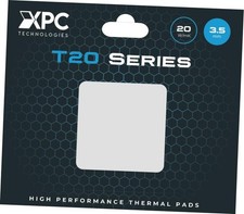 XPC High Performance 20W/mK Thermal Pad T20 Series, 100 x 100mm, White, 3.50mm picture