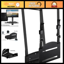 Under Desk & Wall Mount PC Holder - Steel Computer Tower Stand, Space-Saving Des picture