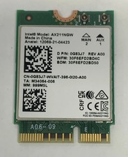 GENUINE DELL LATITUDE 5530 LAPTOP WIRELESS WIFI CARD G83J7 0G83J7 picture