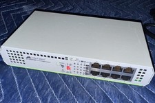 Allied Telesis AT-GS910/8 8-Port Ethernet Switch w/ Power Cord  picture