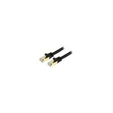 Startech C6ASPAT7BK 7FT BLACK CAT6A ETHERNET CABLE SNAGLESS RJ45 UTP PATCH CABLE picture