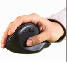 SANWA Multi Device Ergonomic Vertical Wireless/Bluetooth Mouse picture