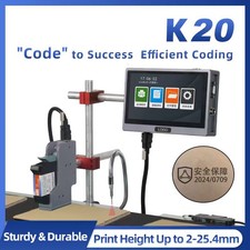 25.4mm Online Inkjet Printer 12.7Mm Hd Touch Screen Date Batch Number Barcode picture