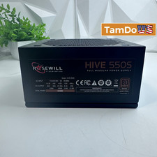 Rosewill HIVE 550S 550W Full Modular Power Supply 80 PLUS Bronze PSU HIVE-550S picture